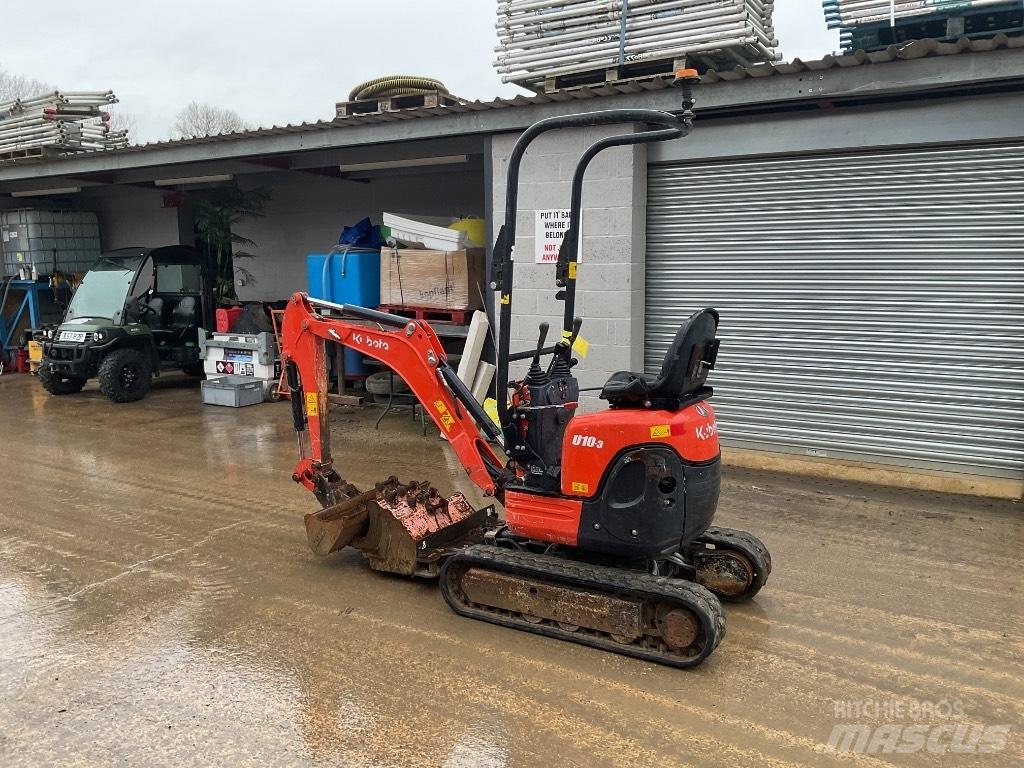 Kubota U 10 Minigrävare < 7t