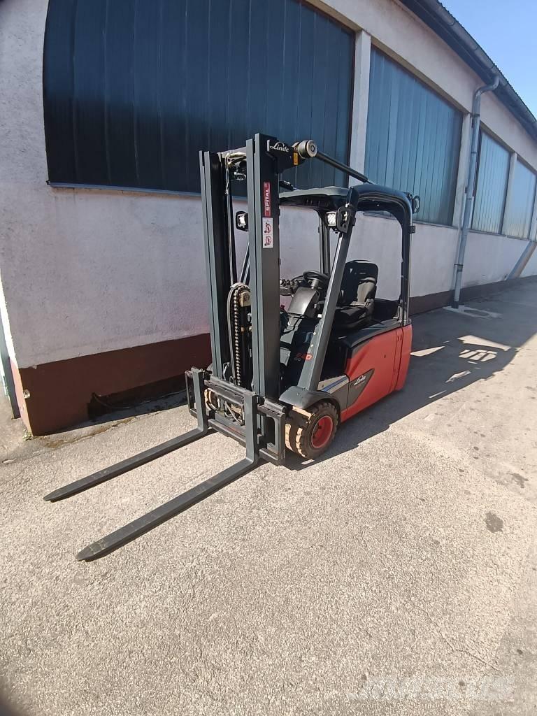 Linde E 16 H Elmotviktstruckar