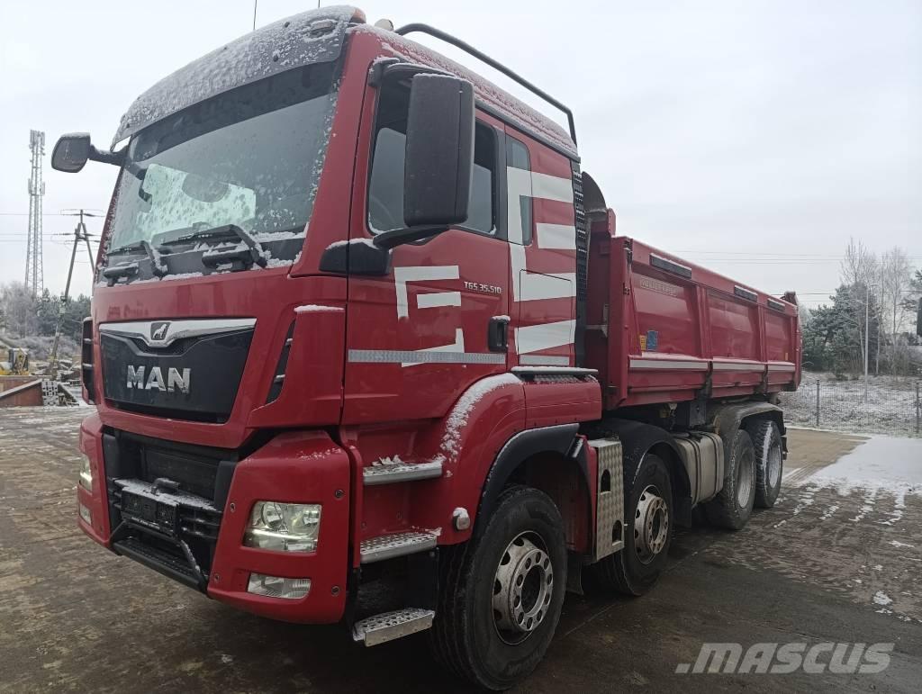 MAN TGS 35.510 Tippbilar