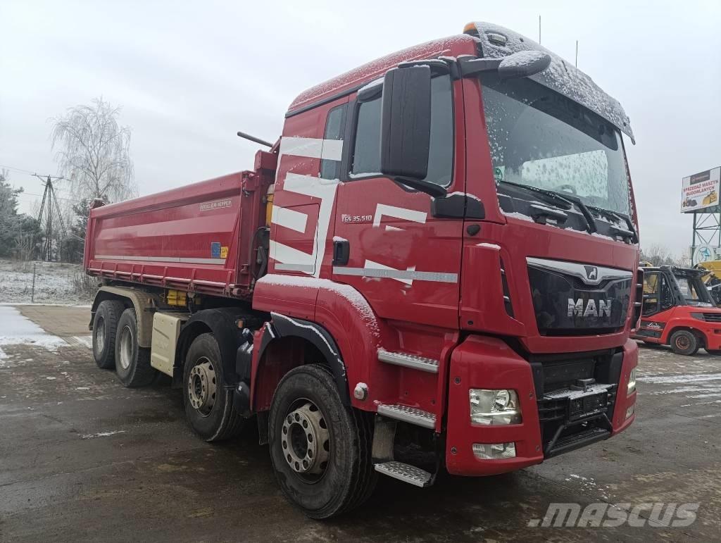 MAN TGS 35.510 Tippbilar