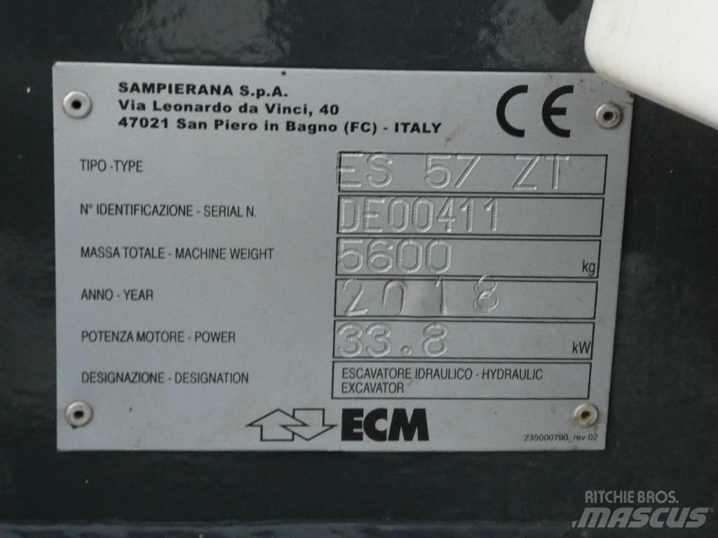 ECM ES 57 ZT Minigrävare < 7t