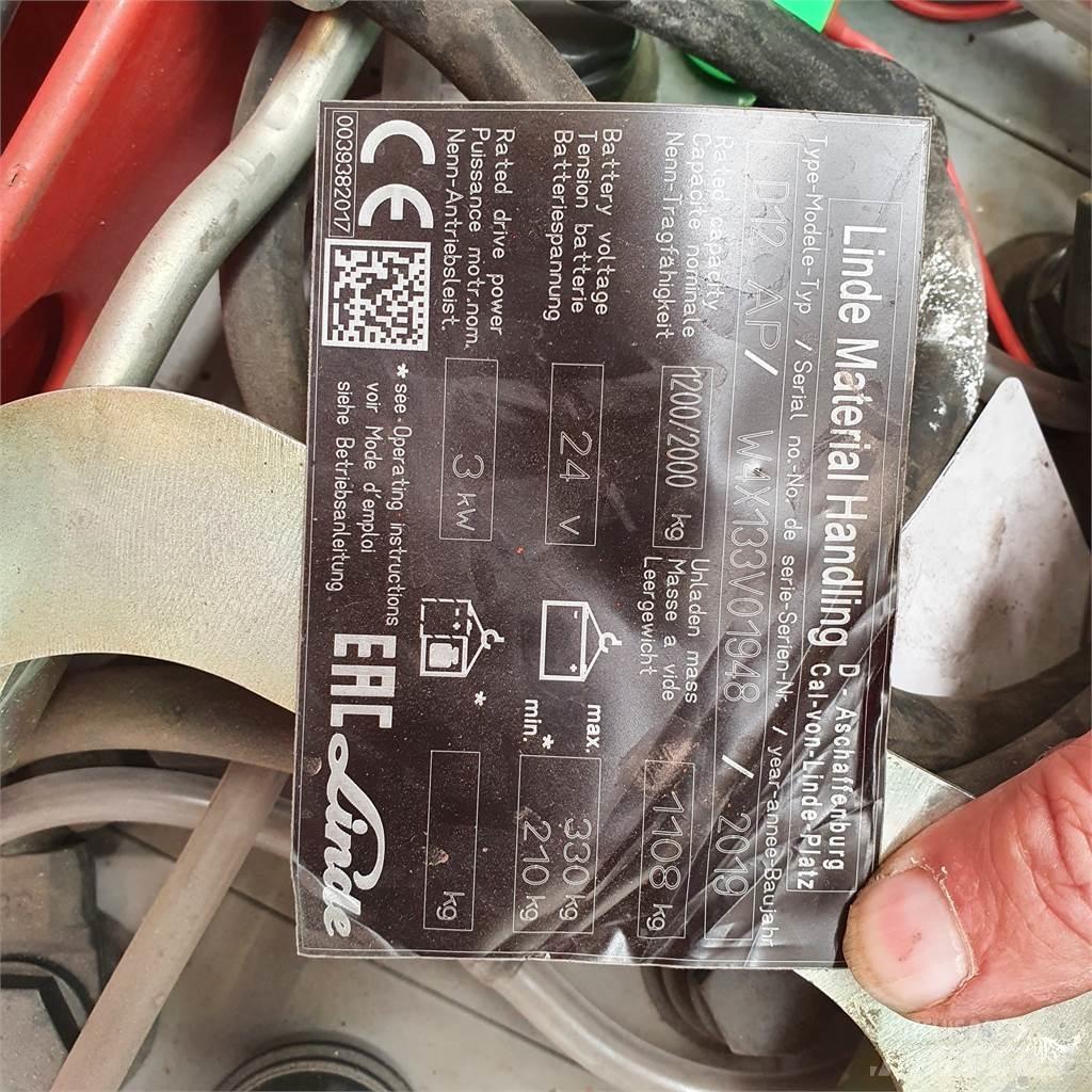 Linde D12AP Staplare-led