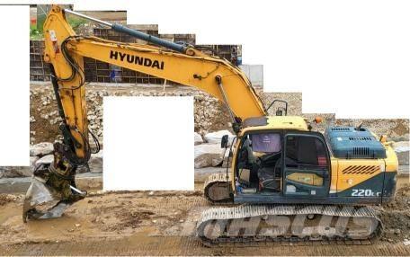 Hyundai Robex 220 LC Bandgrävare