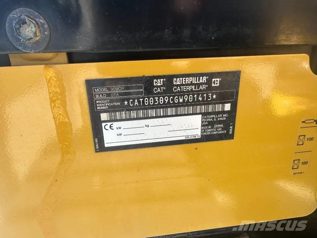 CAT 309 CR Midigrävmaskiner 7t - 12t