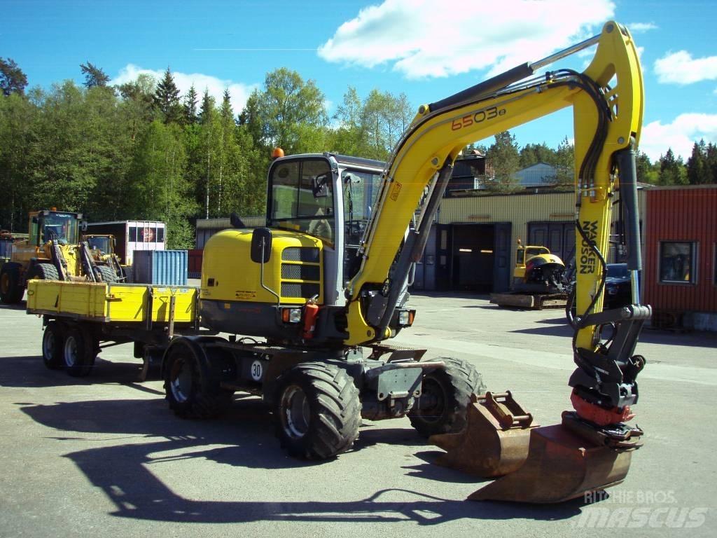 Neuson 6503-2 30Km/h Hjulgrävare