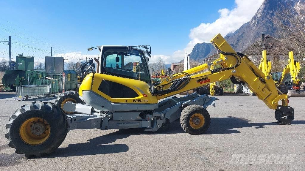 Menzi Muck M535 Hjulgrävare