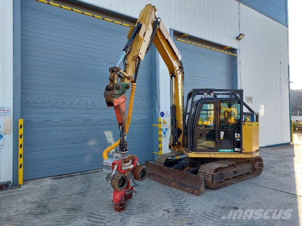 CAT 308E Midigrävmaskiner 7t - 12t