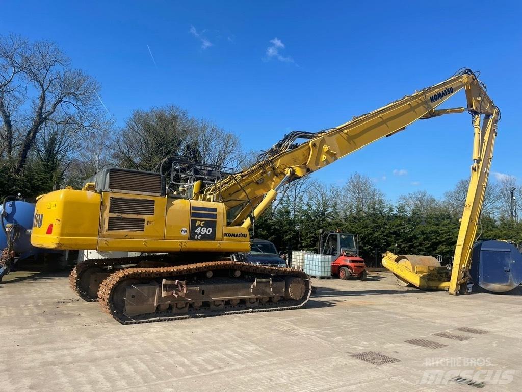 Komatsu PC490LC -10 Bandgrävare