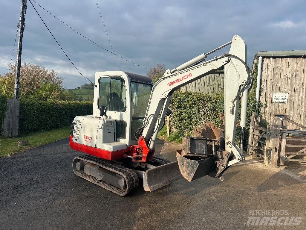 Takeuchi TB 125 Minigrävare < 7t
