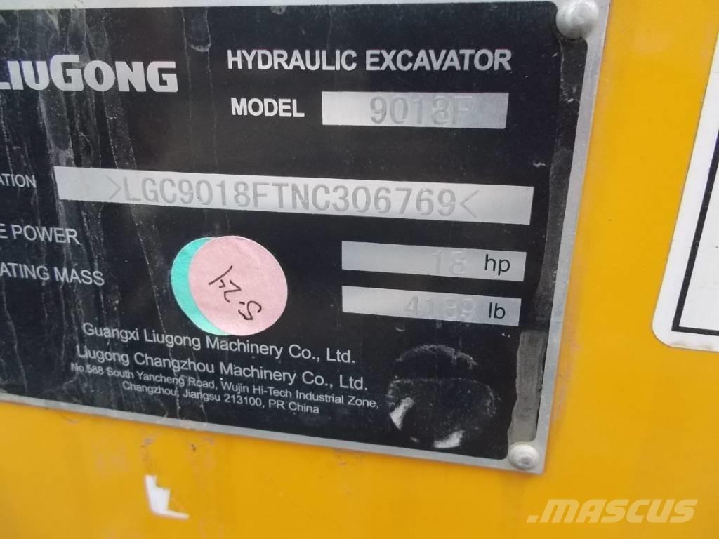  LuiGong 9018 F Minigrävare < 7t