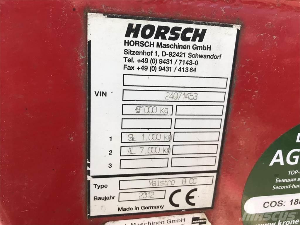 Horsch Maistro 8CC Precisionsåmaskiner