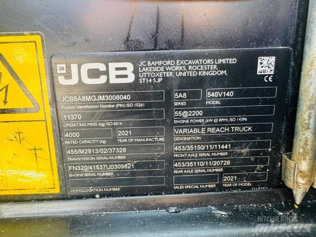 JCB 540-140 Teleskoplastare