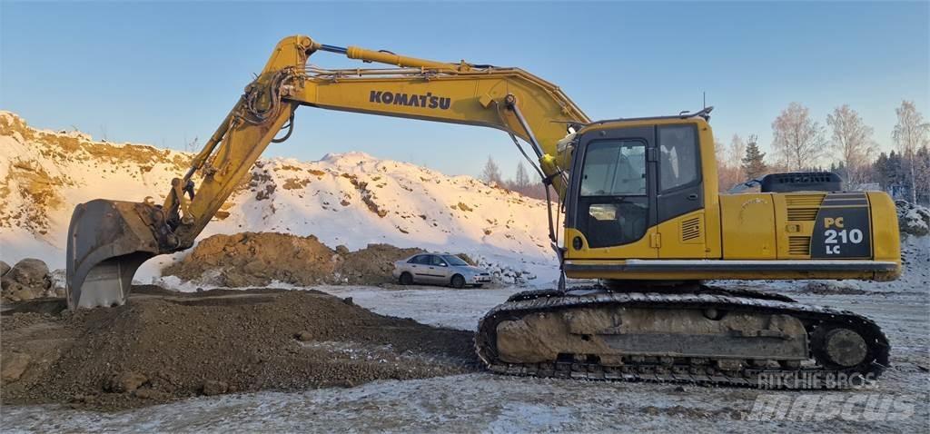 Komatsu PC210LC-8 Bandgrävare