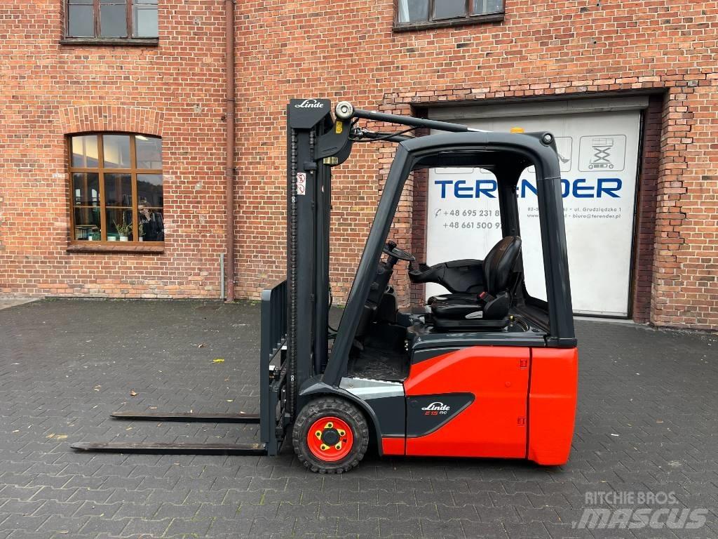 Linde E 15 Elmotviktstruckar