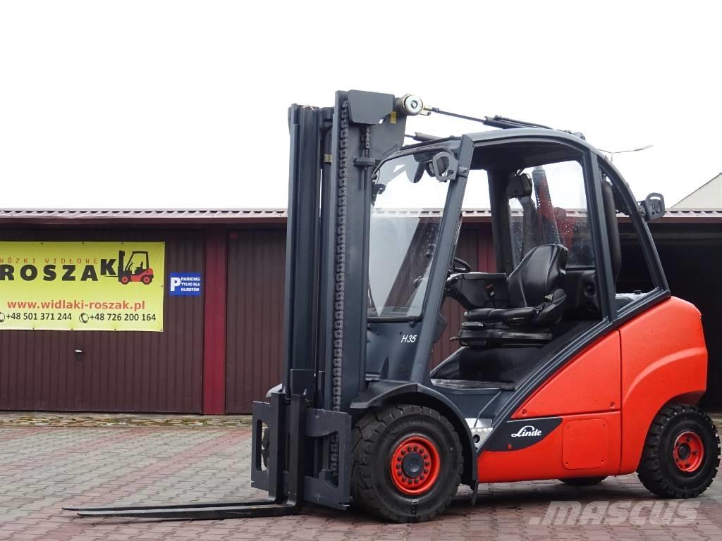 Linde H35D-02 Dieselmotviktstruckar