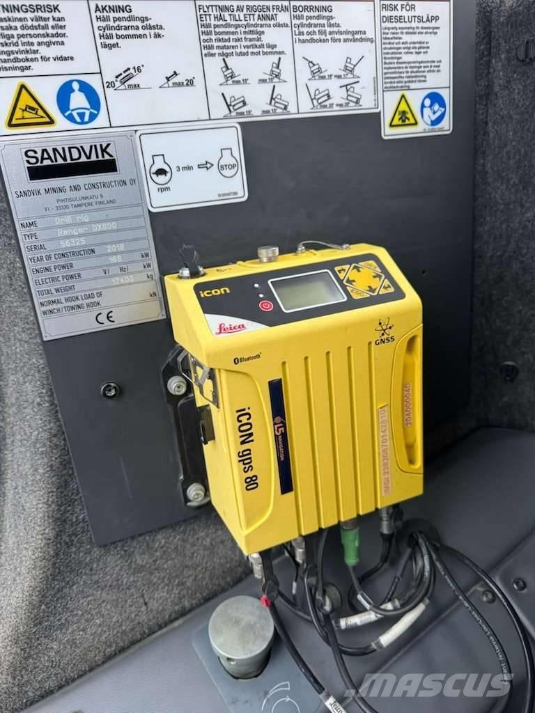 Sandvik DX800 Borrutrustning för ytborrning