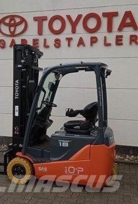Toyota 8FBEK18T Elmotviktstruckar