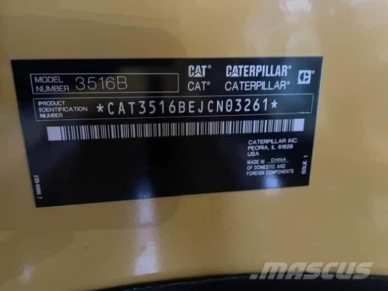 CAT 3516B-HD Dieselgeneratorer