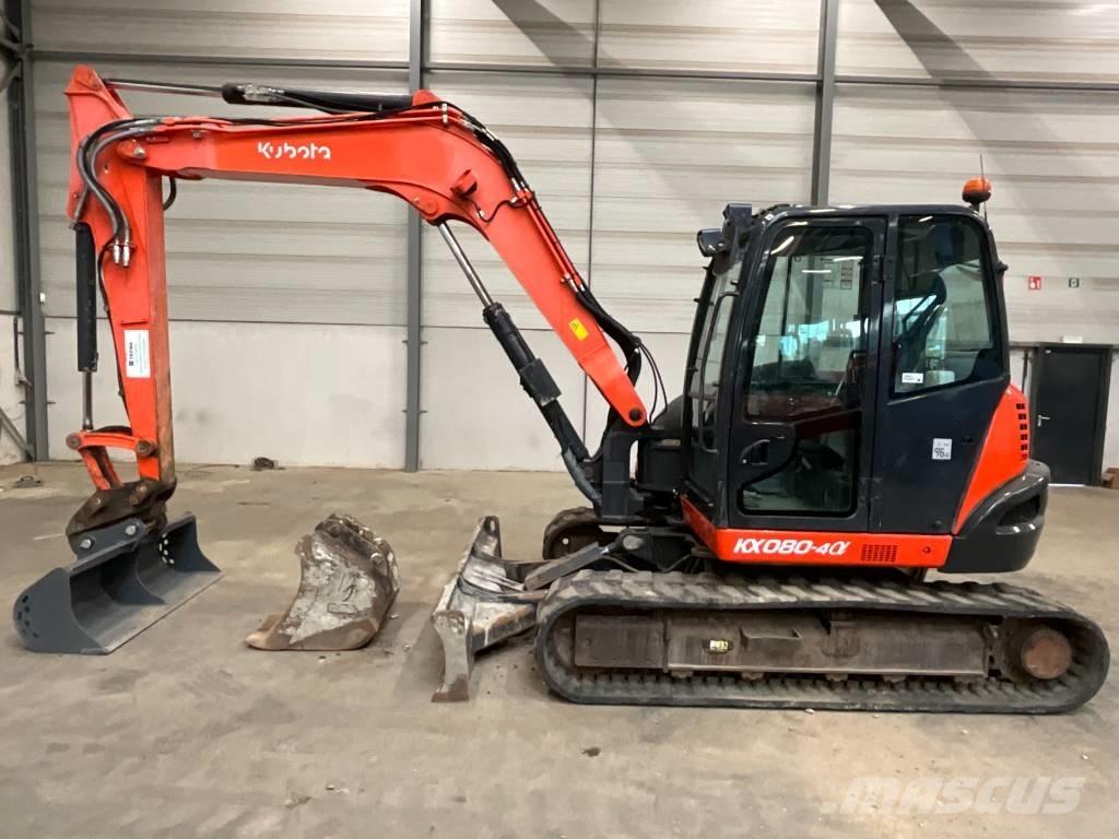 Kubota KX 080-4 A Midigrävmaskiner 7t - 12t