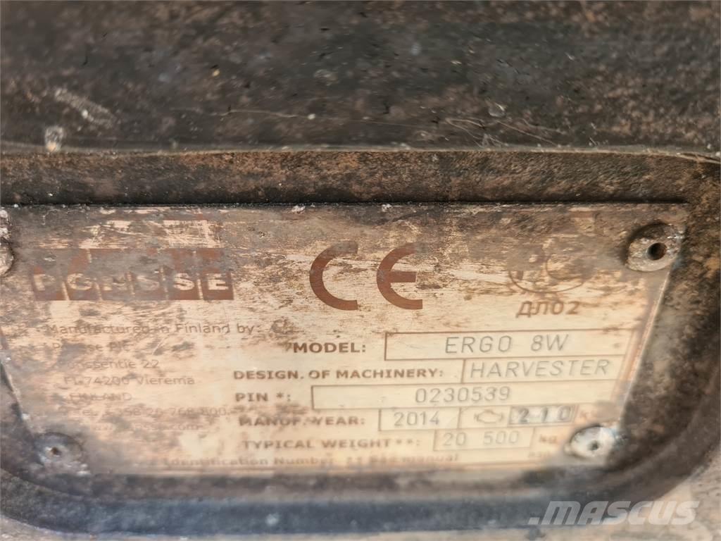 Ponsse Ergo 8wd Skördare