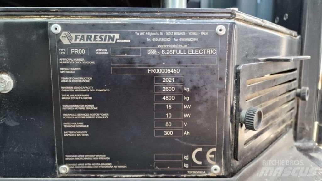 Faresin F6.26 E Teleskoplastare