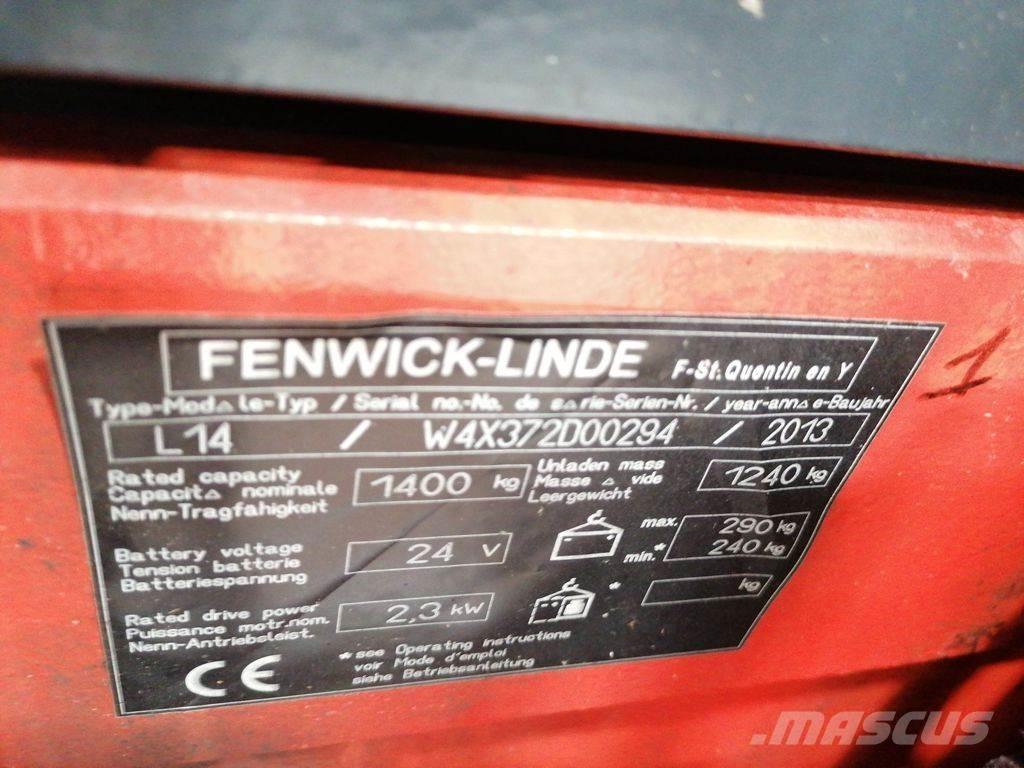 Linde L14I Staplare-led
