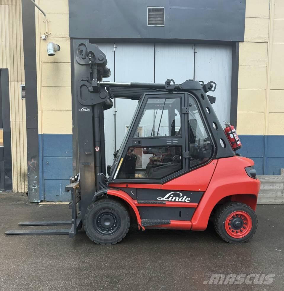 Linde truck H70D Dieselmotviktstruckar