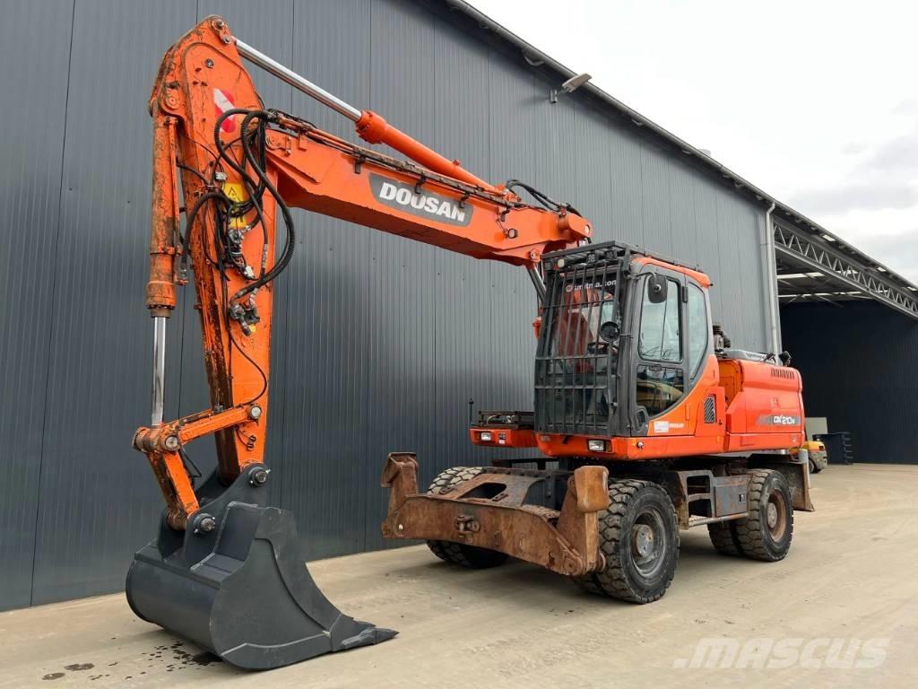 Doosan DX210W Hjulgrävare