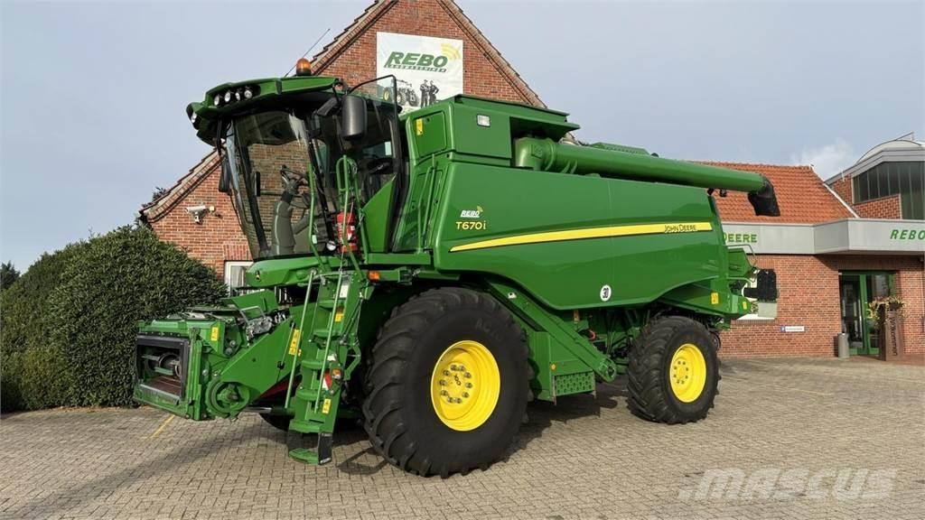 John Deere T660 Skördetröskor