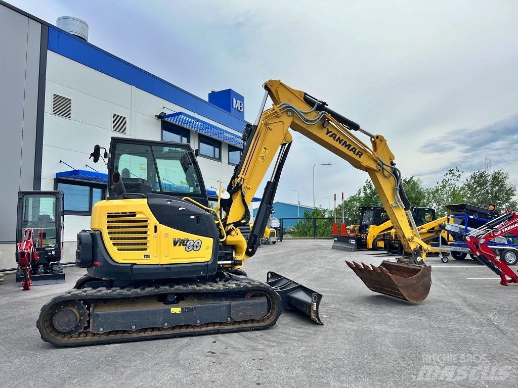 Yanmar Vio 80-2PB Midigrävmaskiner 7t - 12t