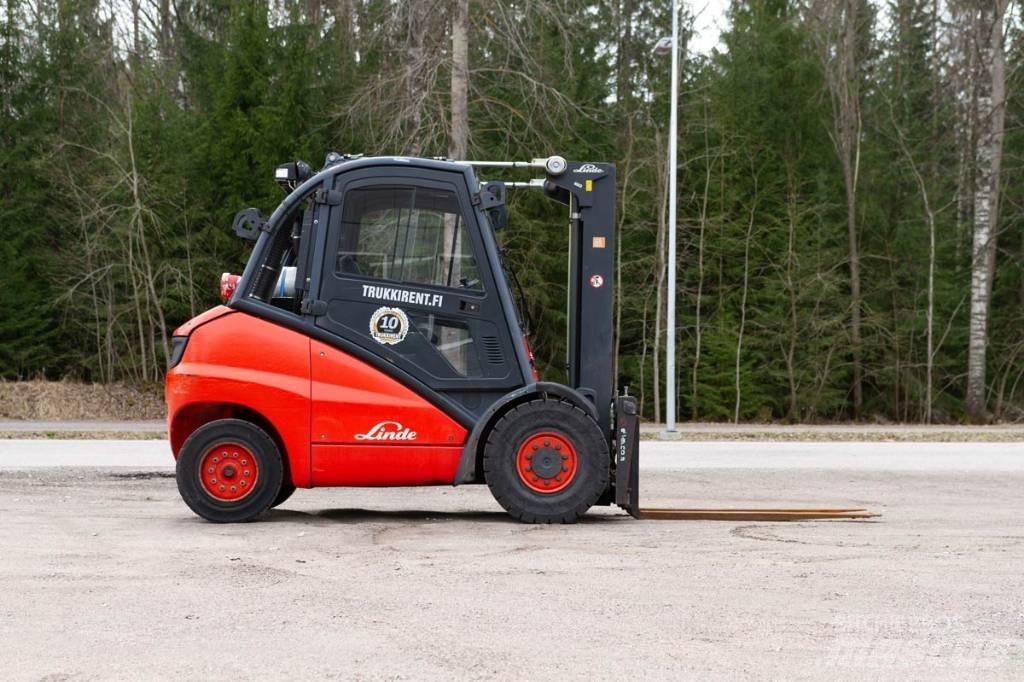 Linde H 45 T Gasolmotviktstruckar