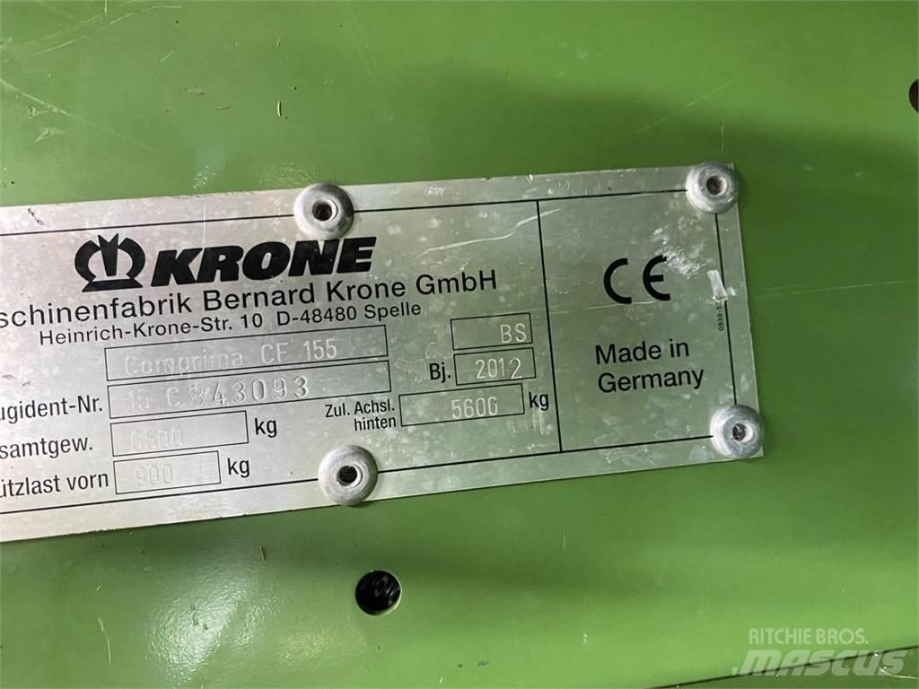 Krone CF 155 XC Rundbalspressar