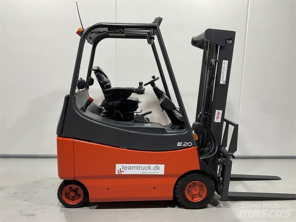 Linde E20 Elmotviktstruckar