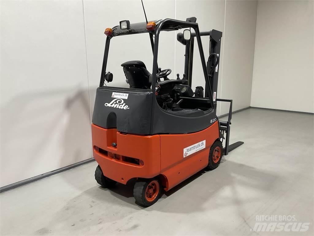 Linde E20 Elmotviktstruckar