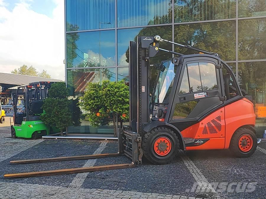 Linde H45T-02 Gasolmotviktstruckar