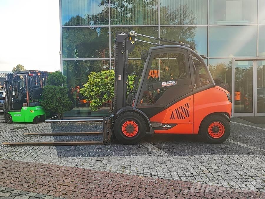 Linde H45T-02 Gasolmotviktstruckar