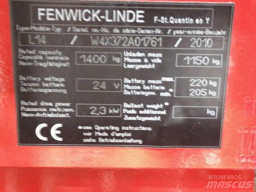 Linde L14 Staplare-led