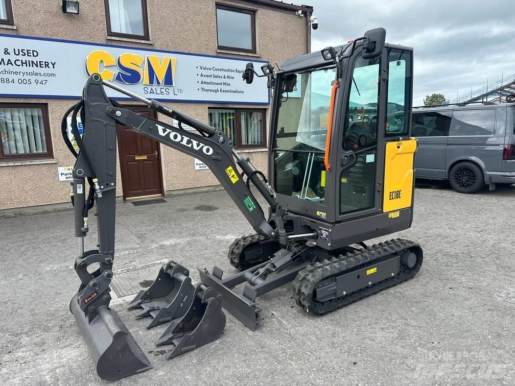 Volvo EC 18 E Minigrävare < 7t