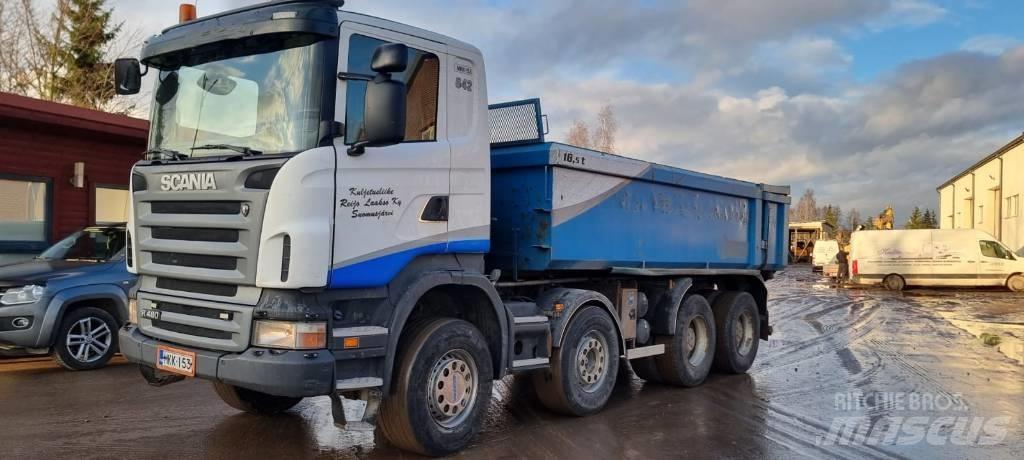 Scania R 480 Liftdumperbilar