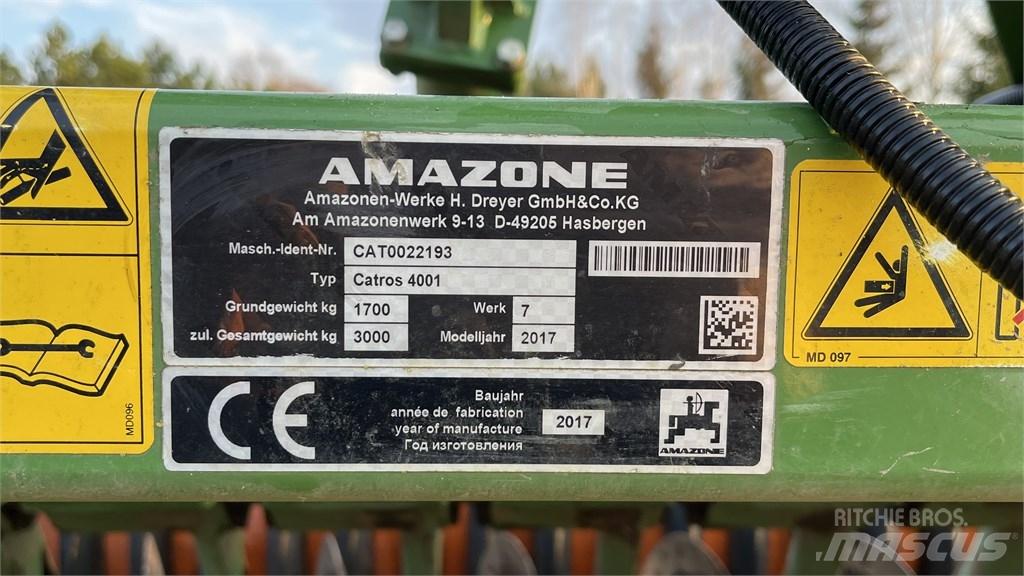 Amazone Catros 4001 Tallriksredskap