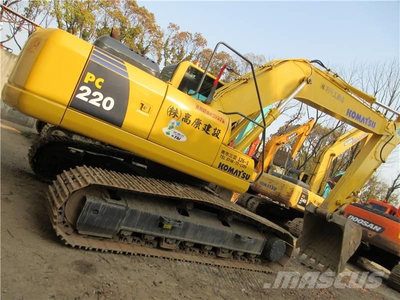 Komatsu PC 220 Bandgrävare