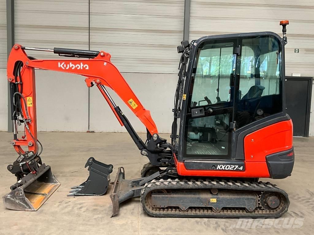 Kubota KX 027-4 HI Minigrävare < 7t
