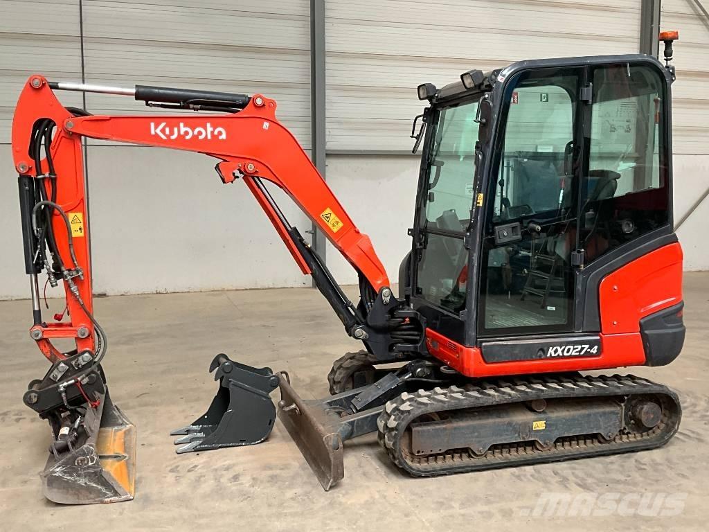 Kubota KX 027-4 HI Minigrävare < 7t