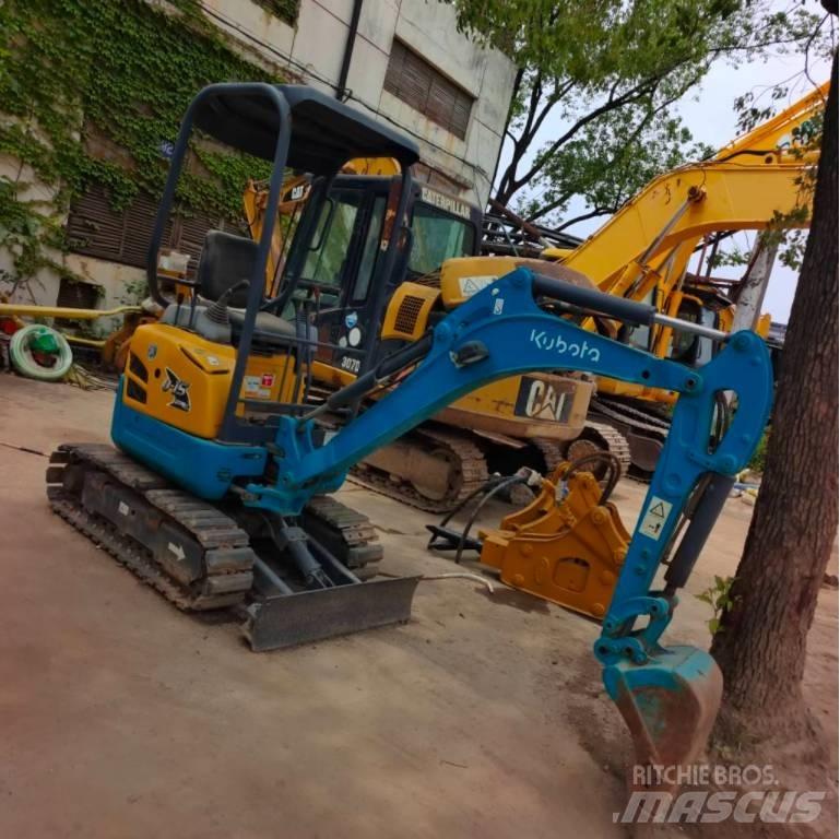 Kubota U 15 Minigrävare < 7t