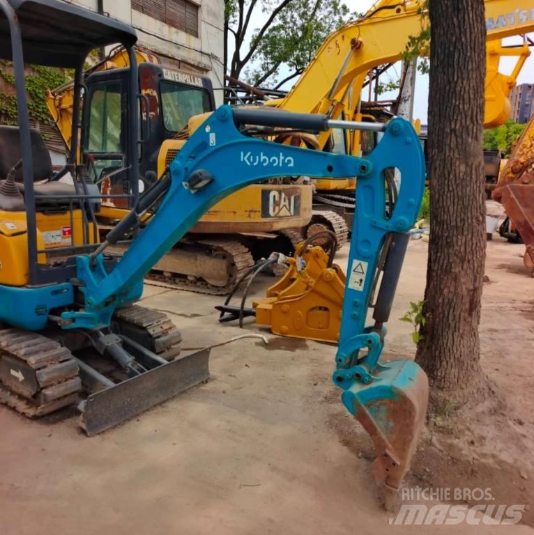 Kubota U 15 Minigrävare < 7t