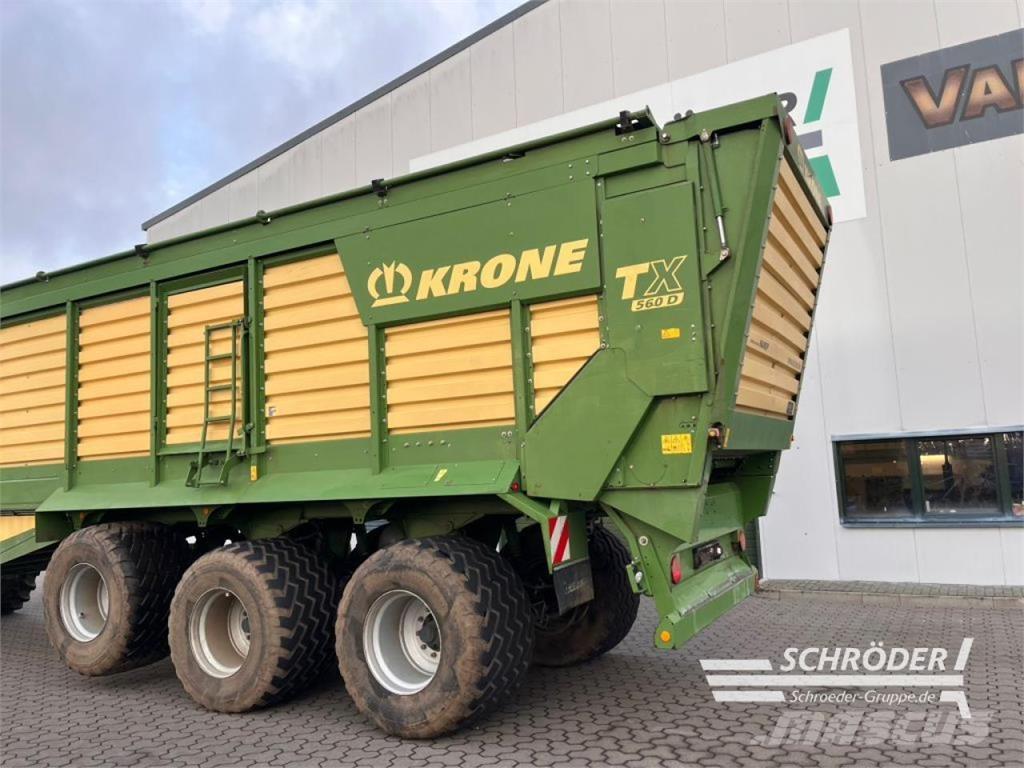 Krone TX 560 D Spannmålsvagnar