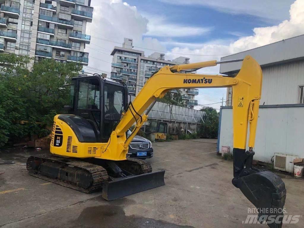 Komatsu PC 55 Minigrävare < 7t