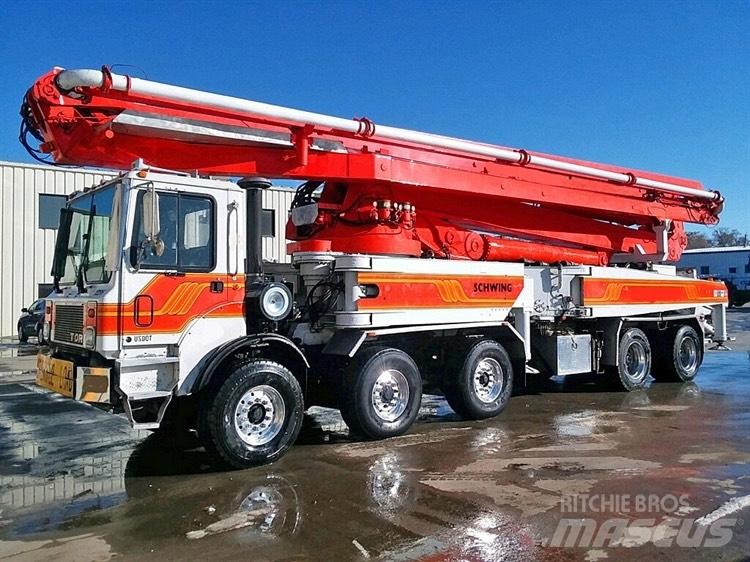 Schwing 53m Lastbilar med betongpump