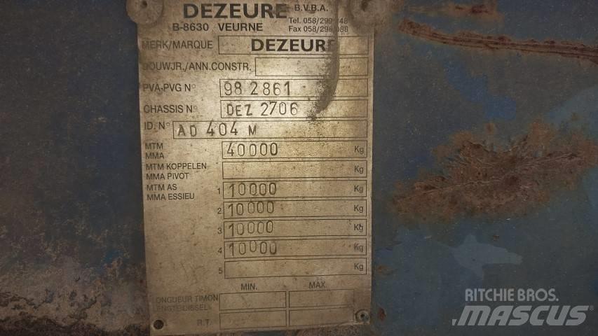 Dezeure AD404M Maskintransporter