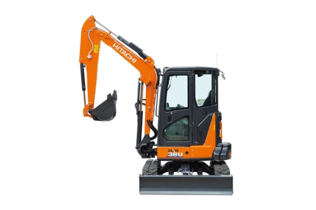 Hitachi ZX38U-6 Minigrävare < 7t